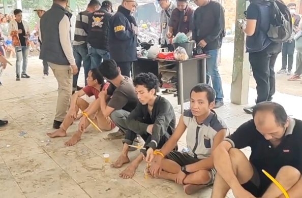 Penggerebekan Narkoba di Lorong Jayalaksana Palembang, Polisi Sita 4 Paket Sabu