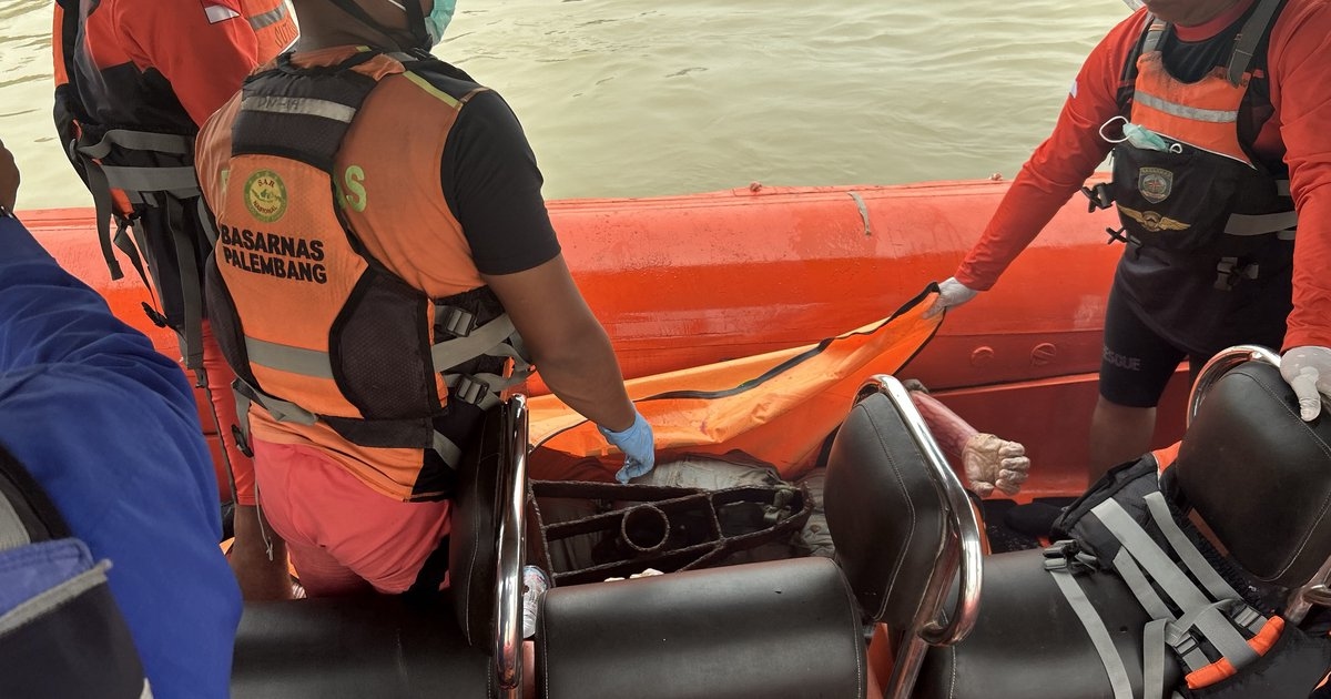 Dua Hari Dicari, Lansia yang Hilang di Sungai Musi Ditemukan Meninggal 2 Km dari Jembatan Musi IV