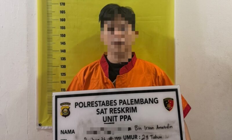 Pria di Palembang Diduga Paksa Anak di Bawah Umur, Ditangkap di Rumahnya