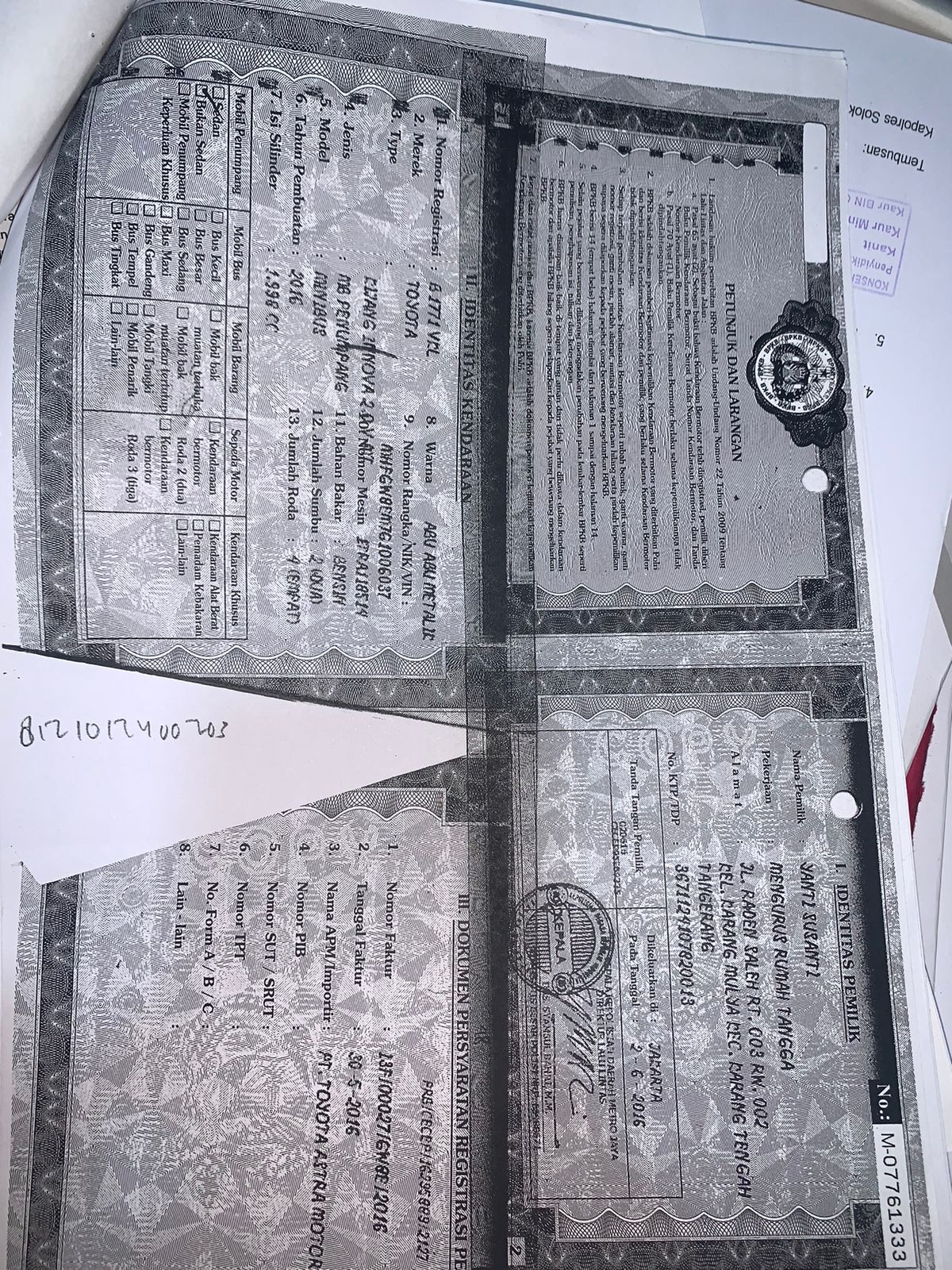  Tipu Teman Sendiri, Warga Solok Gelapkan Mobil Inova di Palembang Berhasil Diringkus