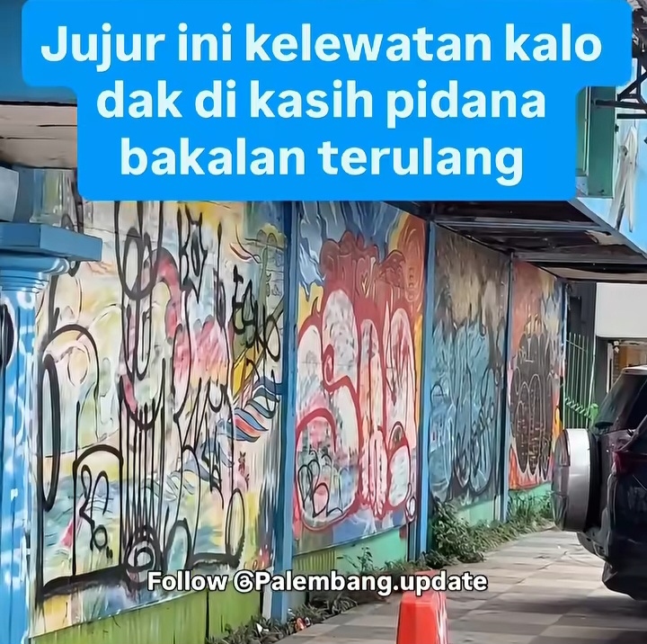 Polisi Selidiki Aksi Vandalisme di Palembang, Warga Diminta Segera Lapor