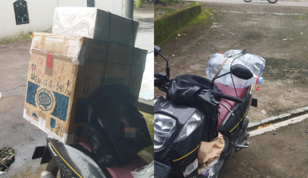 Motor Kurir Raib Saat Antar Paket, 42 Barang Ikut Hilang di Jalan Srijaya Palembang