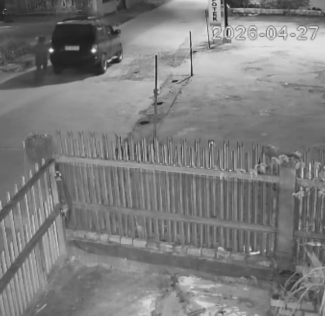 CCTV Bongkar Aksi Pencurian Mobil di Palembang, Mobil Kijang Kapsul Ditemukan di PALI