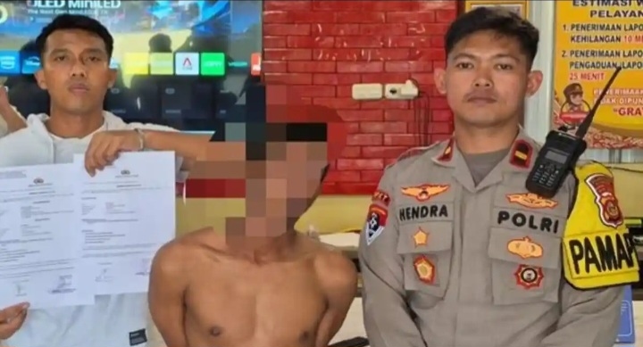 Predator Anak di Gandus Tertangkap Basah, Ibu Korban Histeris Serahkan Pelaku ke Polrestabes Palembang