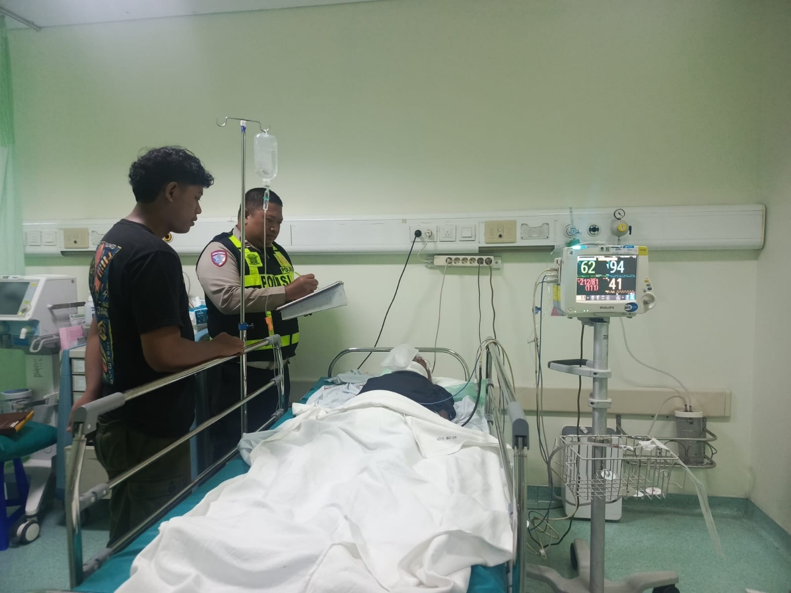 Kecelakaan Maut di A Rivai Palembang, Lansia Tanpa Identitas Meninggal Dunia