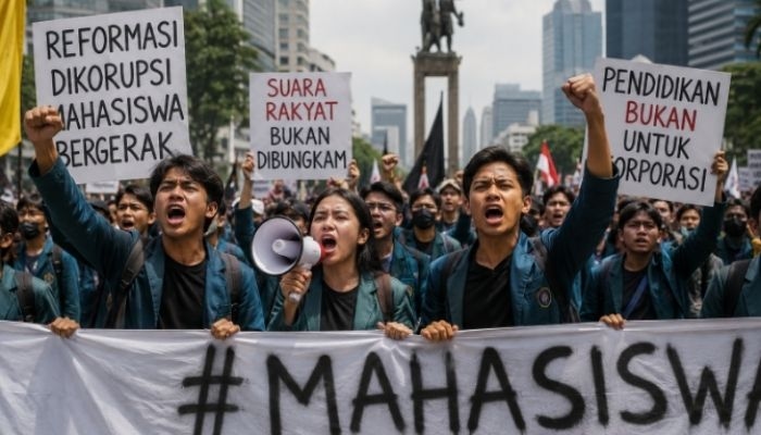 Ada Demo Mahasiswa di Sumsel Hari Ini, Bawa 5 Tuntutan dari MBG hingga KMP
