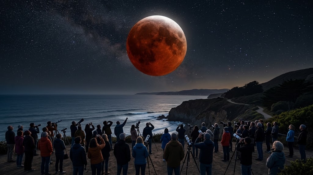 Gerhana Bulan 2026 Hampir Total, 3,6 Miliar Orang Berpeluang Menyaksikan