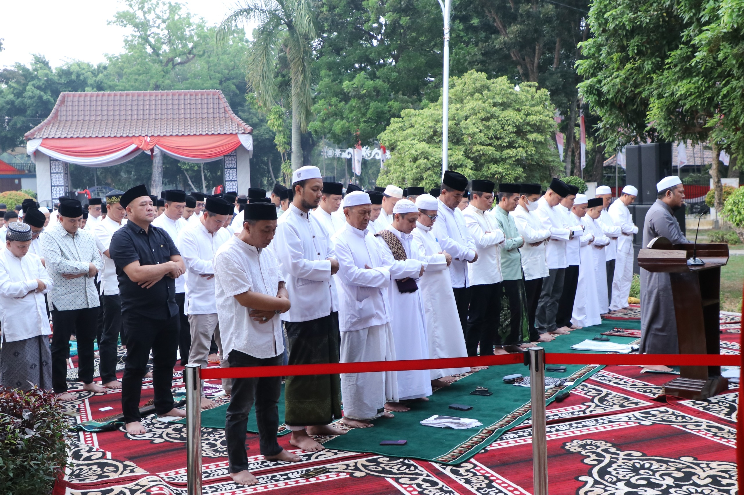 ISPU Palembang Capai 158, Pemkot Gelar Sholat Istisqa Minta Hujan