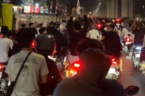 Viral Puluhan Motor Konvoi di Jalan Palembang, Polisi Kantongi Identitas Kendaraan