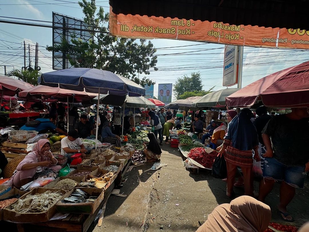 Pasar 16 Ilir, Kuto dan Lemabang Bakal Ditertibkan, Pemkot Palembang Soroti Kesemerawutan