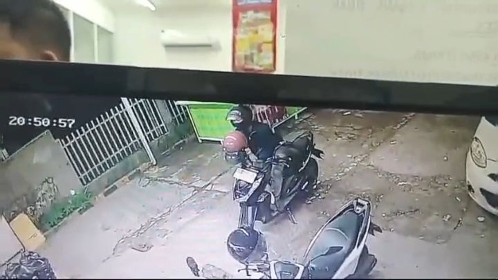 Parkir Depan Minimarket Tak Jadi Jaminan, Motor Warga Palembang Digondol Maling dalam Hitungan Menit
