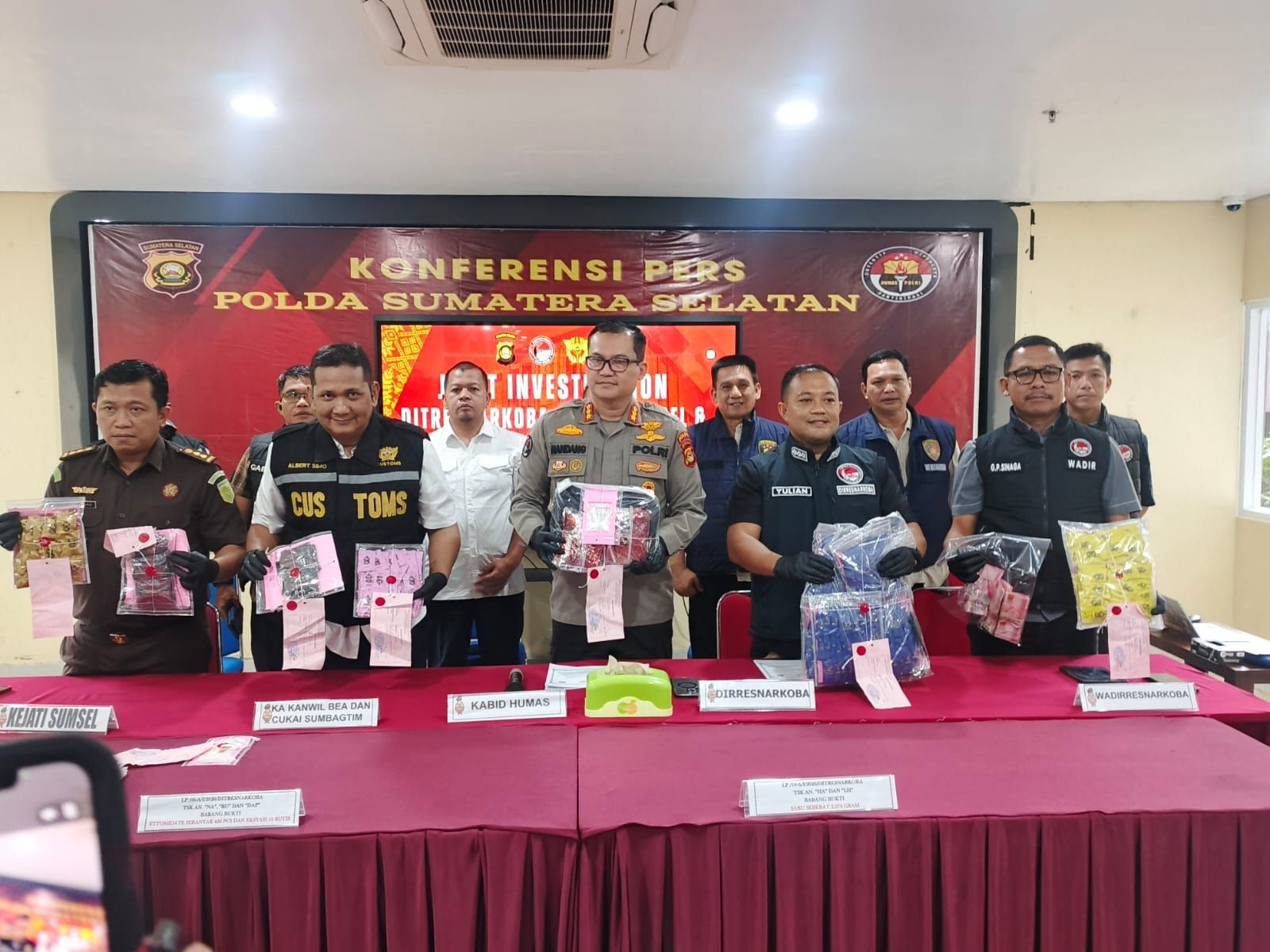 Narkoba Liquid Vape Masuk Palembang, Harga Per Botol Tembus Rp7 Juta