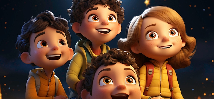 Bing Image Creator Tools Pembuat AI, Desain Gambar Serupa Poster Disney Pixar