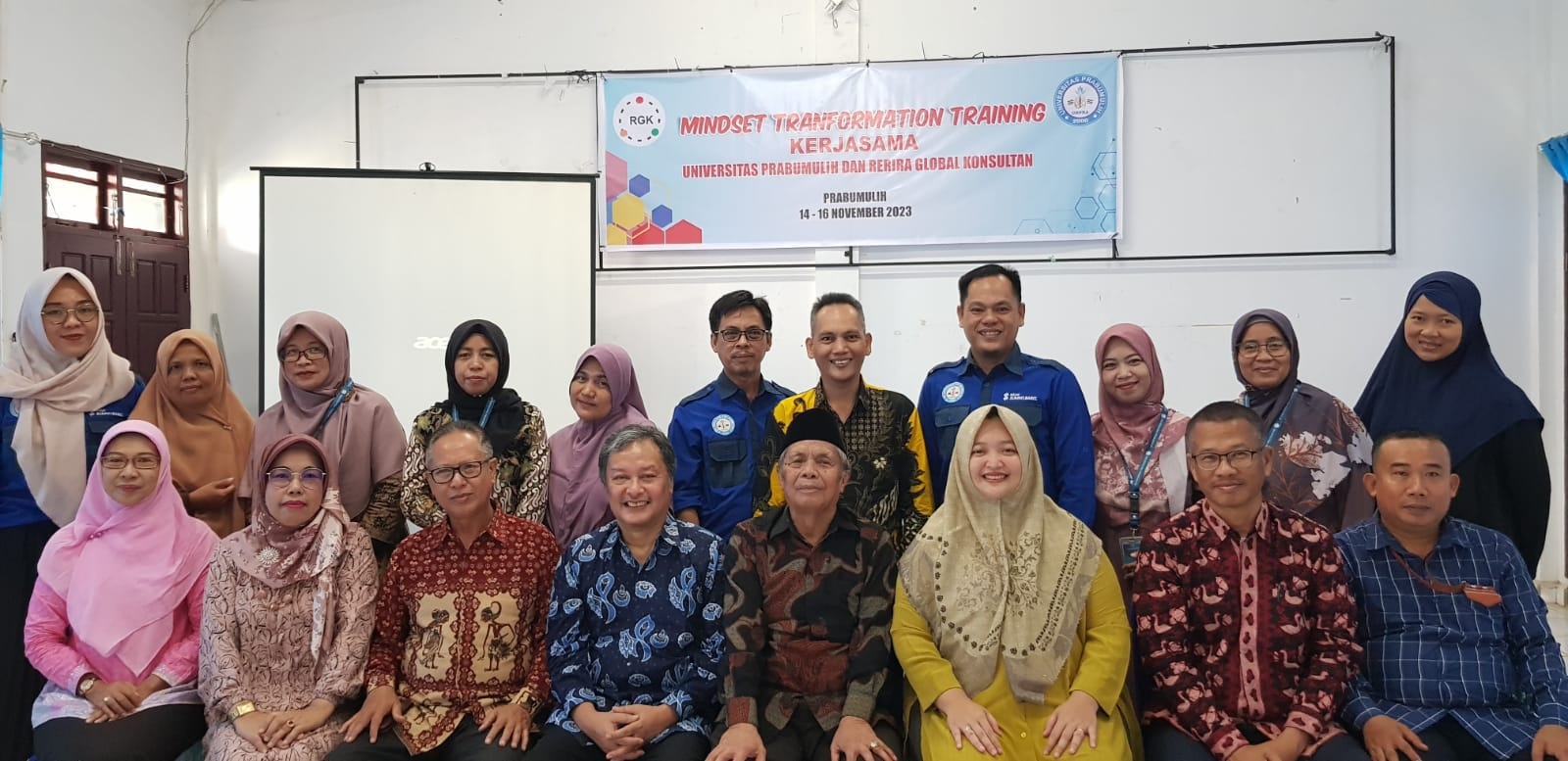Universitas Prabumulih Gelar Pelatihan Mindset Tranformation Training
