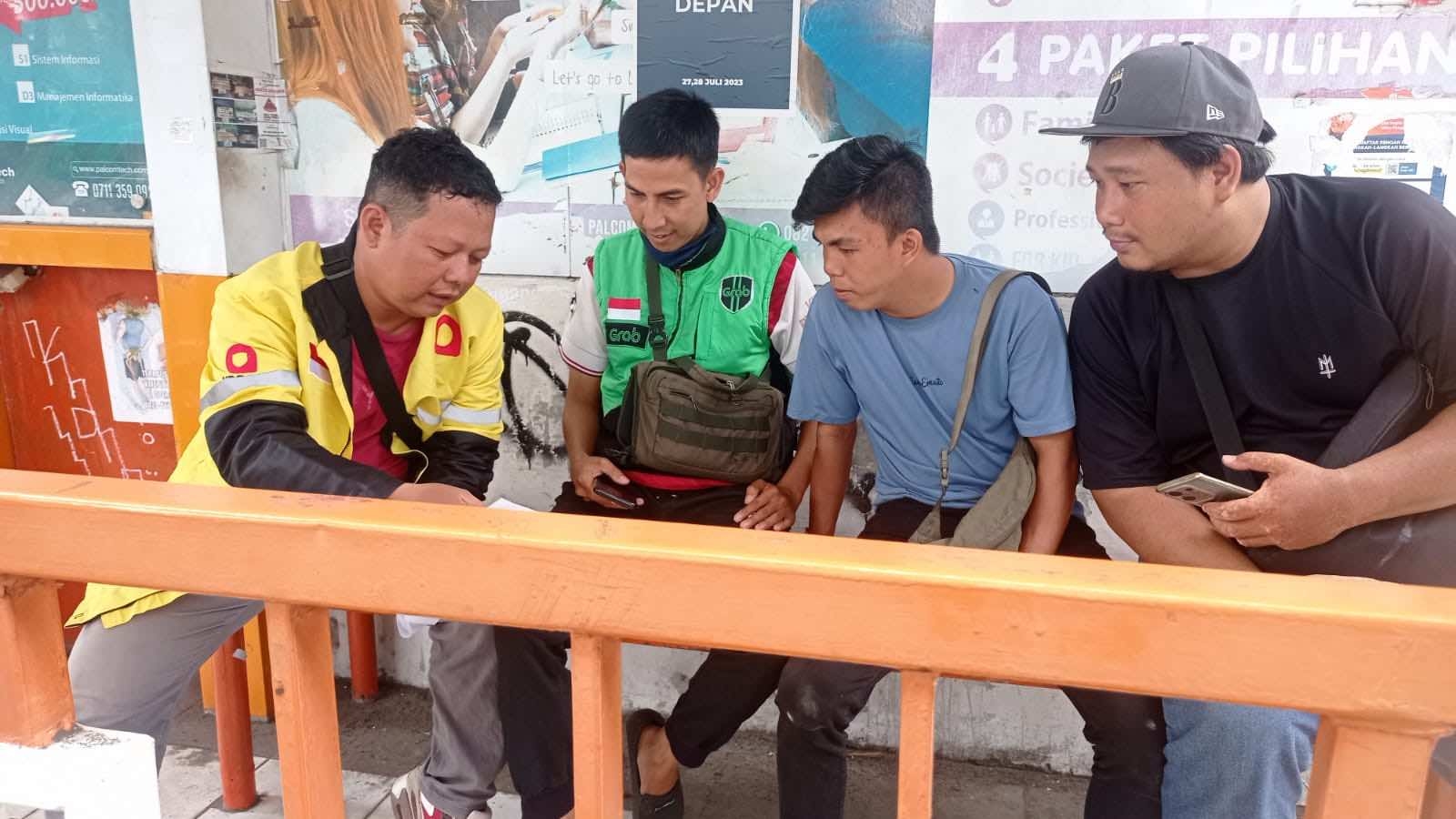Cerita Oyong Khairudin, Driver Ojol yang Jadi Caleg DPRD Palembang