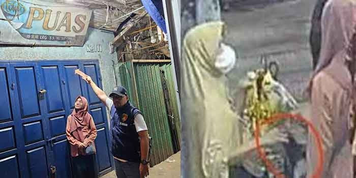 Aksi Copet Terekam Kamera CCTV di Toko Baju 16 Ilir Palembang, Perempuan Muda Asal Baturara Jadi Korban