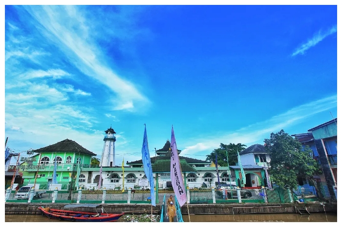Masjid Kembar di Tepian Sungai Musi, Pusat Penyebaran Islam Sejak Kesultanan Palembang hingga Kini