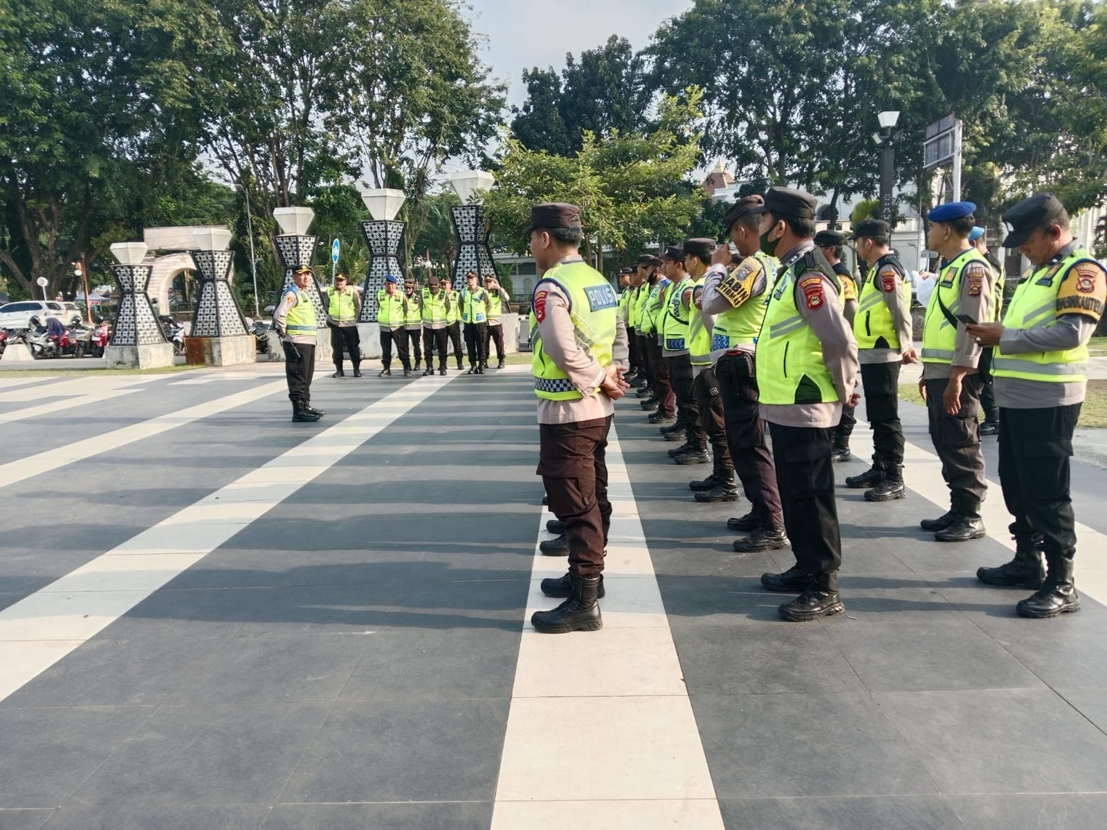 1.500 Personel Dikerahkan Amankan Kunjungan Selvi Gibran ke Palembang
