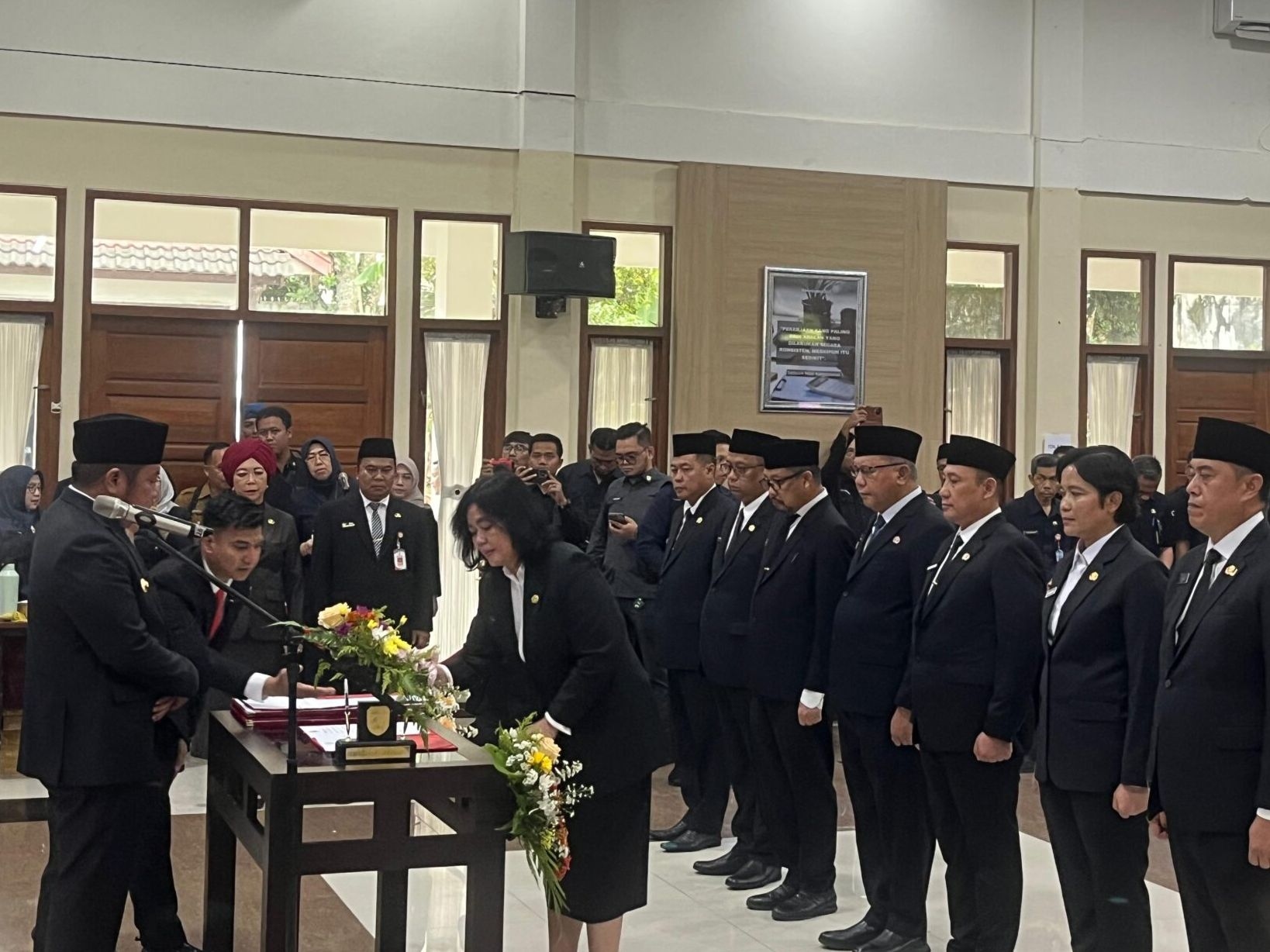 Lantik 154 Pejabat, Gubernur Sumsel Herman Deru Tegaskan Tak Ada Jabatan Basah dan Kering