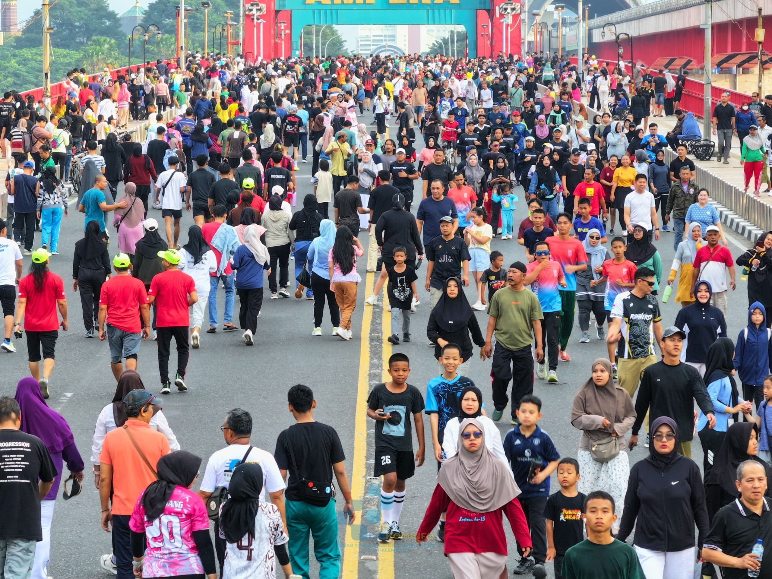 CFD Resmi Jadi Agenda Mingguan Palembang Mulai Besok, Ratu Dewa Undang Warga Laporkan Jukir Liar