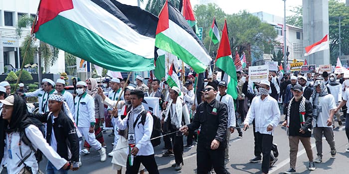 Aksi Massa Bela Palestina