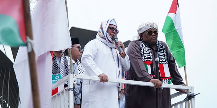 Aksi Massa Bela Palestina