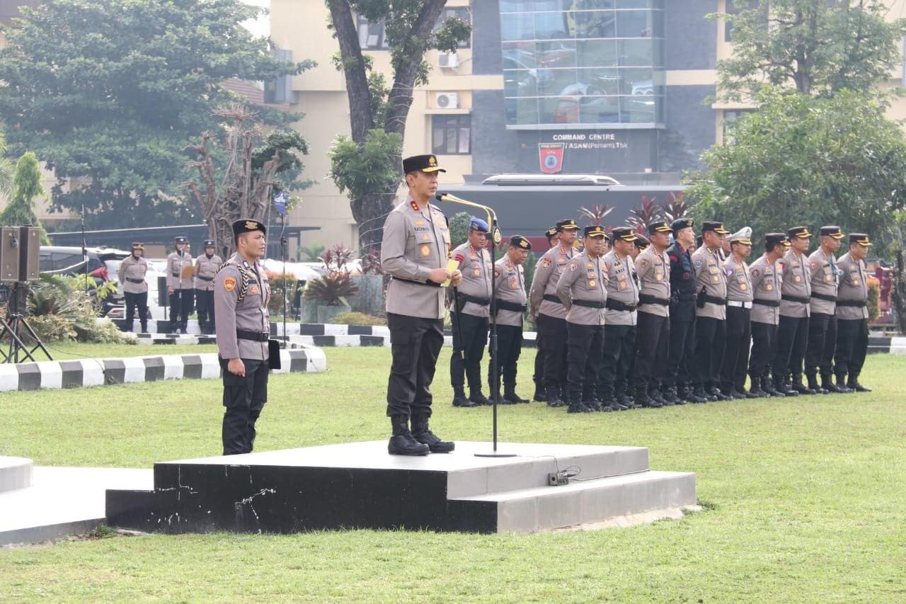 Kapolda Sumsel Mutasi 8 Pejabat Utama, Ini Daftarnya