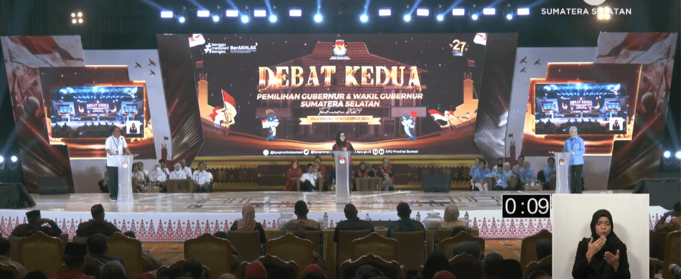 Melihat Janji Pendidikan dan Berobat Gratis dari Tiga Cawagub Sumsel dalam Debat Publik Kedua
