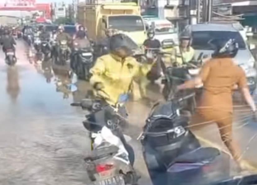 Viral ASN Adu Jotos di Jalan Raya Palembang, Sekda Banyuasin: Seharusnya Jadi Contoh, Bukan Pemicu Keributan