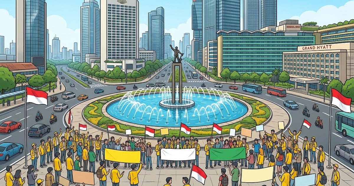 BEM UI Gelar Demo 28 Oktober 2026 di Bundaran HI Jakarta, Bawa 5 Tuntutan dari Karhutla Sampai HAM