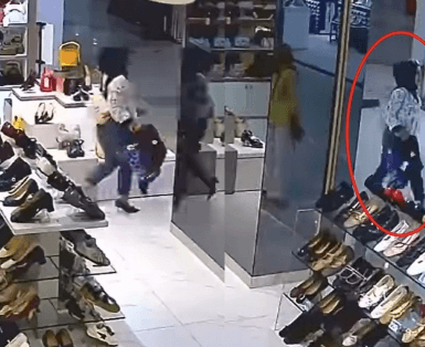 Viral Wanita Diduga Bawa Kabur Heels dari Toko Sepatu di Palembang, Terekam CCTV