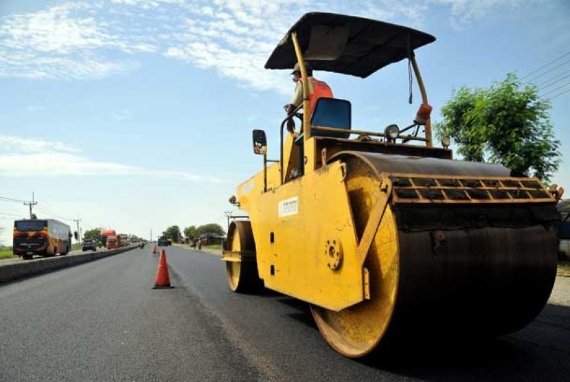 Jelang Nataru, Balai Jalan Tangani Kerusakan di Jalur Palembang–Betung