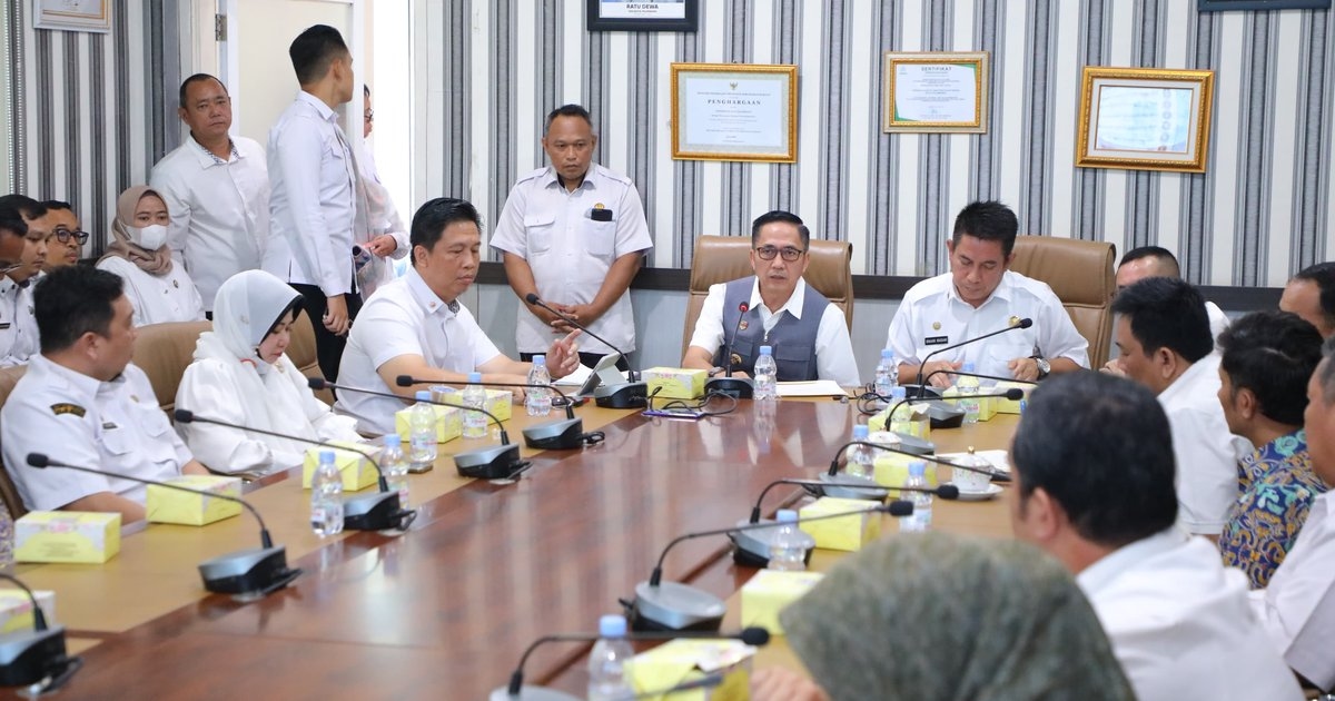 12 Titik Genangan Jadi Prioritas, Pemkot Palembang Periksa Kesiapan Hadapi Musim Hujan