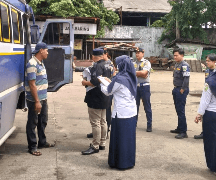 Jelang Mudik Lebaran, Bus di Terminal Jakabaring Palembang Jalani Ramp Check
