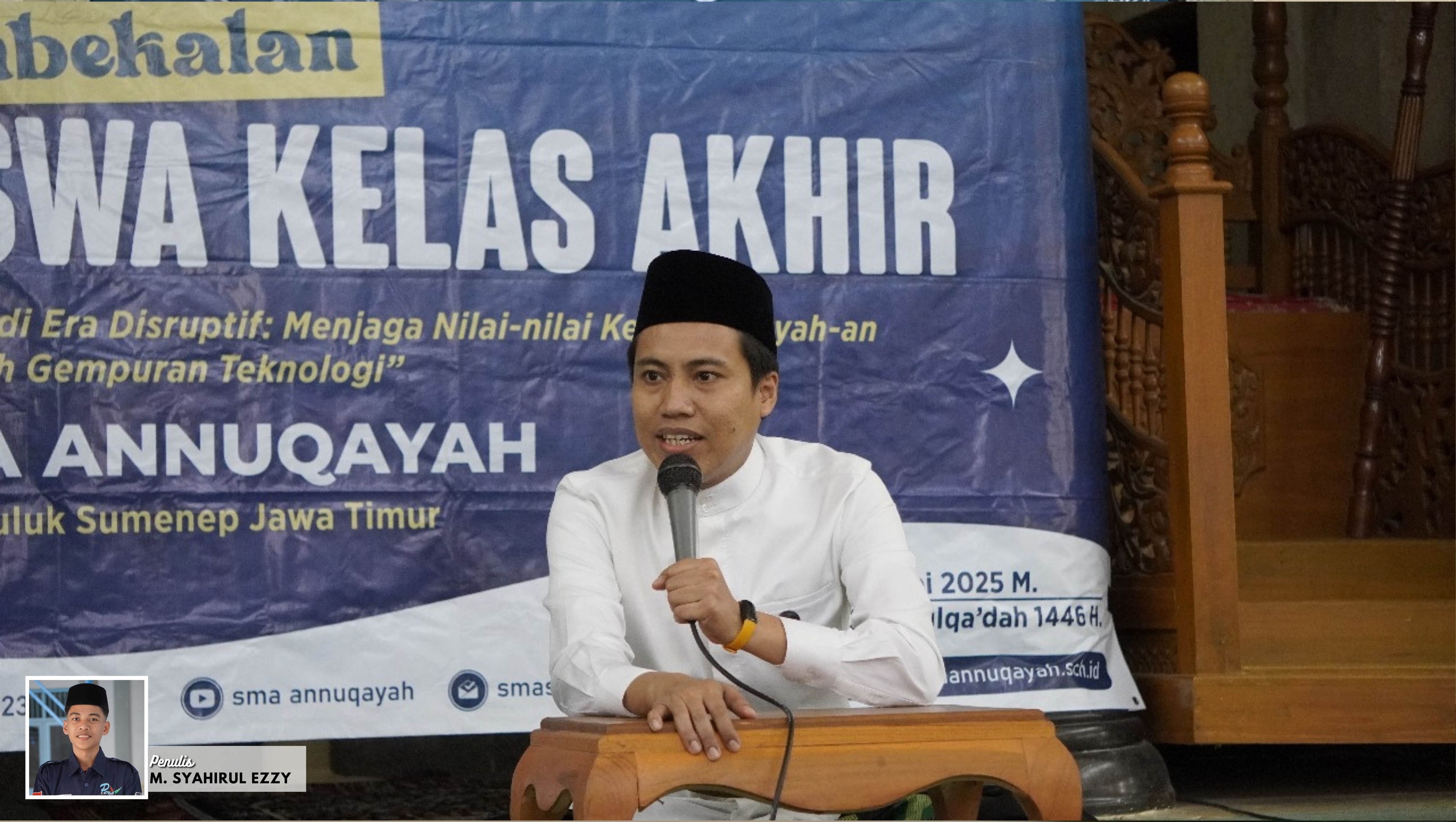 Profil Salahudin Warits Suami Inayah Wahid, Kaum Intelektual Muda Pengurus Ponpes Tertua di Sumenep