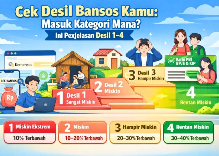 Bansos Tahap 3 2026 Mulai Cair Juli, Simak Cara Cek Status Desil Penerima Bantuan di Sini