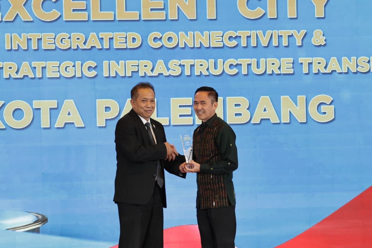 Palembang Raih National Governance Award 2026, Unggul di Konektivitas Transportasi Terpadu