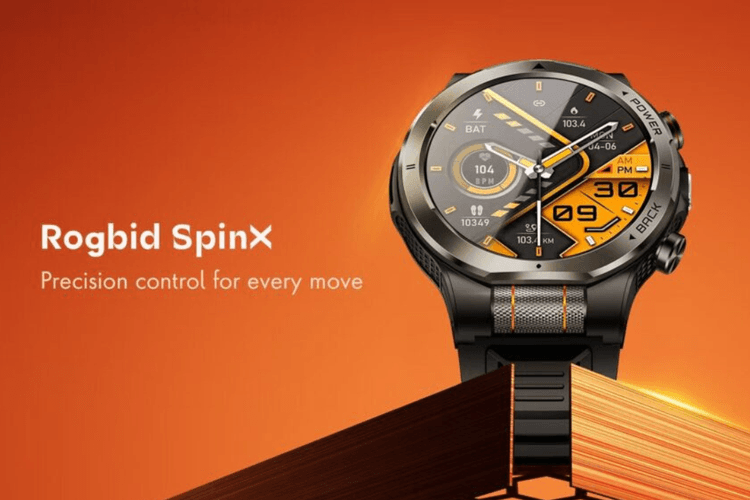 Rogbid Rilis Smartwatch SpinX, Usung Baterai Tahan hingga 100 Hari