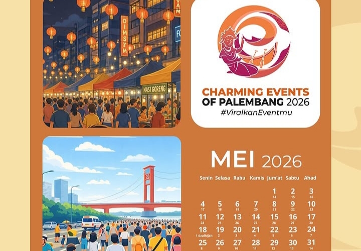 9 Agenda Pemerintah Kota Palembang Mei 2026: CFN Atmo Art & Culinary hingga Festival Sriwijaya