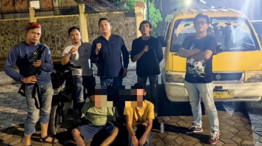 Sopir dan Kernet Angkot di Palembang Nekat Curi Motor Guru, Ditangkap Kurang dari Sepekan