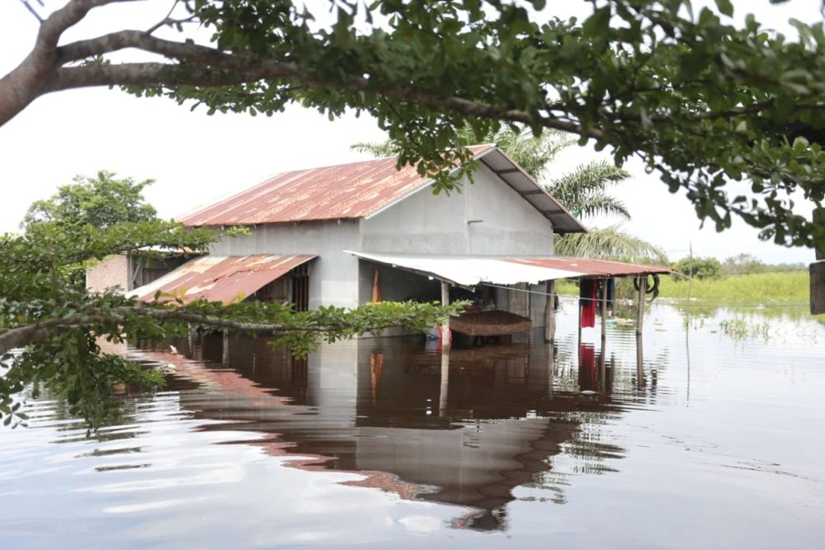 Lima Bulan Dilanda 90 Bencana, Banjir dan Angin Kencang Dominasi Sumsel