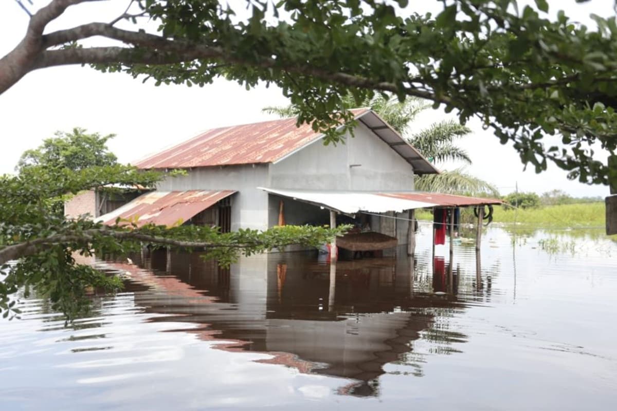 Lima Bulan Dilanda 90 Bencana, Banjir dan Angin Kencang Dominasi Sumsel