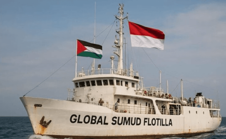 Seluruh WNI Relawan Global Sumud Flotilla Ditangkap Israel, Kirim Video SOS dari Tengah Laut
