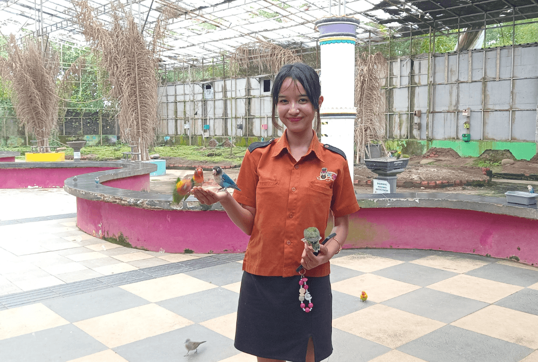 Hari Biasa pun Ramai, Palembang Bird Park Jadi Destinasi Favorit Study Tour Sekolah