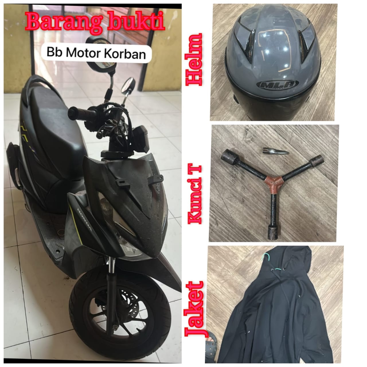 Beraksi Pakai Kunci T, Pelaku Curanmor dan Penadah Motor Curian di Palembang Ditangkap Polisi