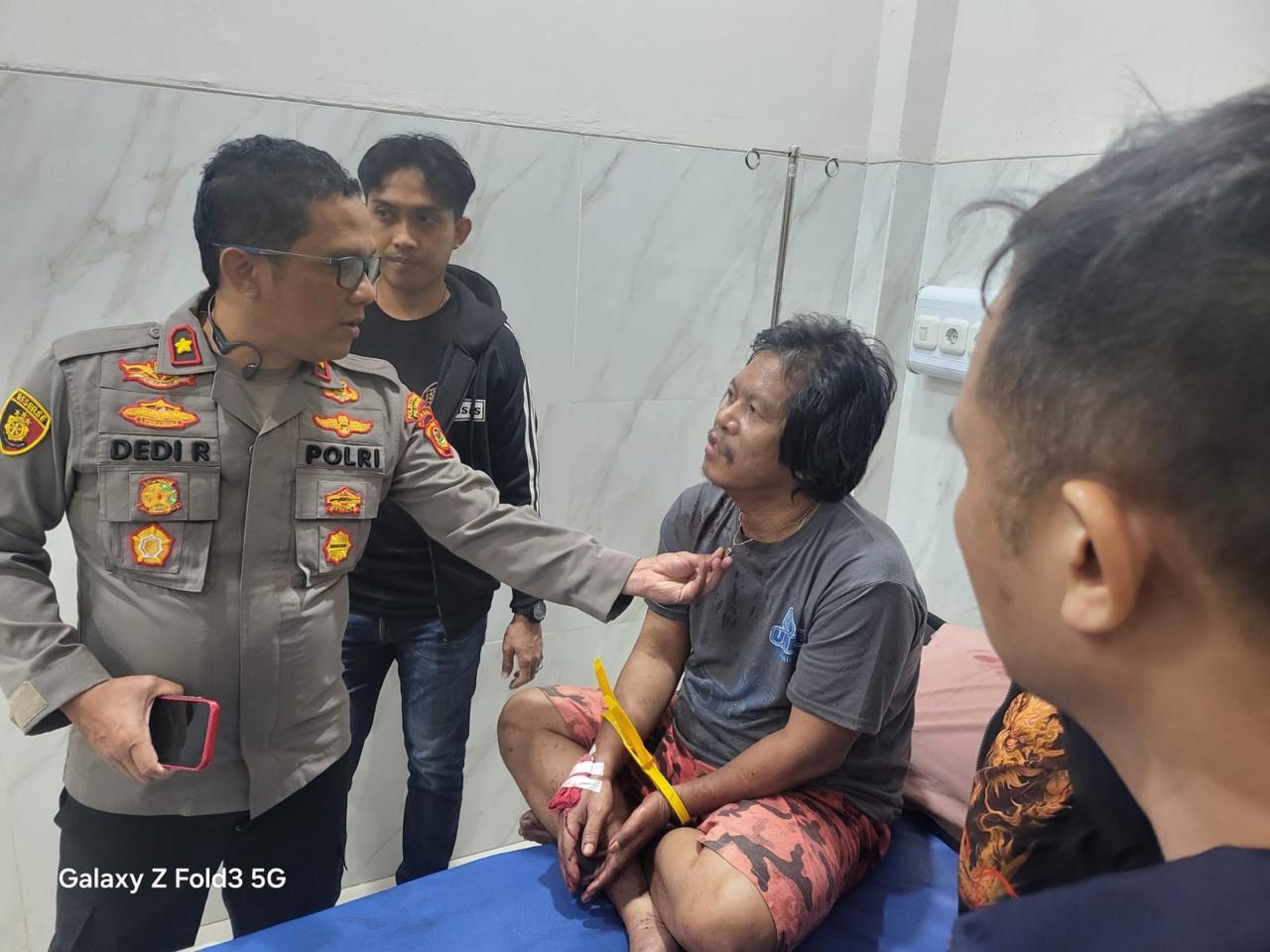 Pelaku Penusukan Lansia di SU II Dibekuk Tanpa Perlawanan