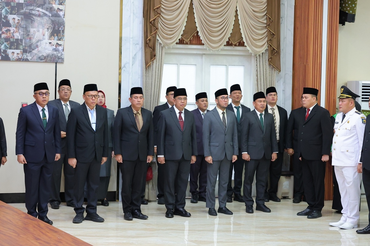 Ratu Dewa Rotasi Enam Kepala OPD dan Lantik Ratusan Pejabat, Ini Daftar Perubahannya