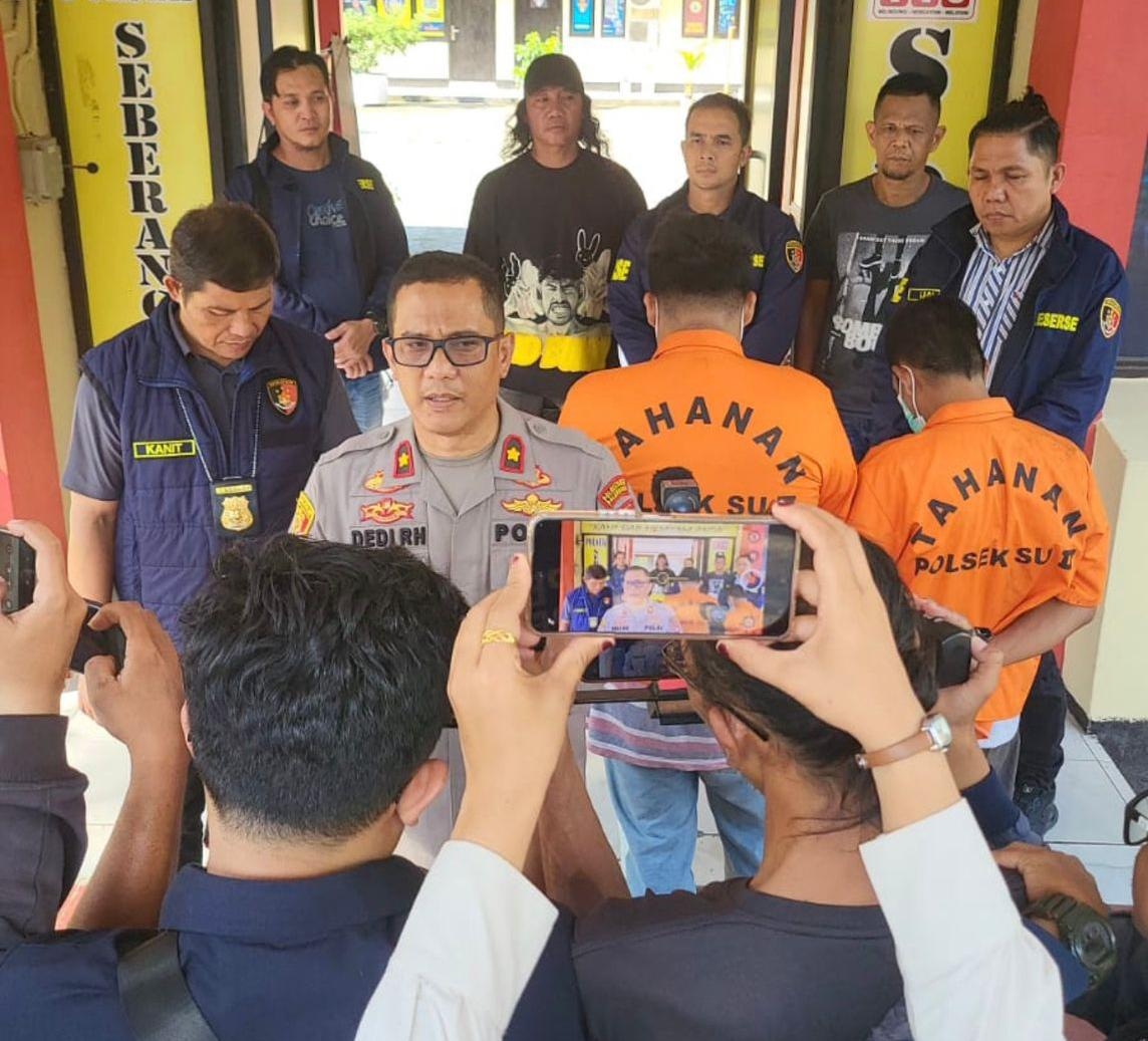Terekam CCTV Saat Beraksi, Dua Juru Parkir di Palembang Ditangkap usai Curi Ponsel Pengunjung Rumah Makan