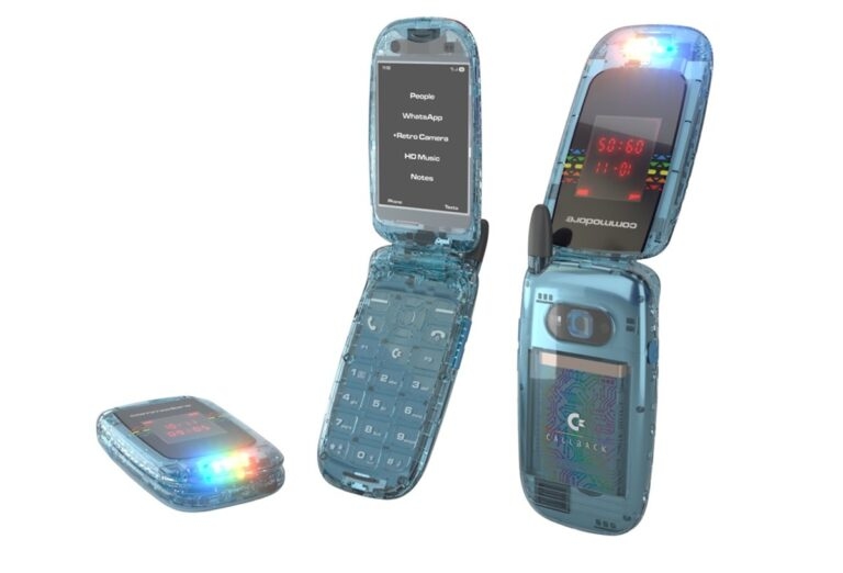Commodore Callback 8020 Hadir, Ponsel Lipat Minimalis Tanpa Gangguan Media Sosial