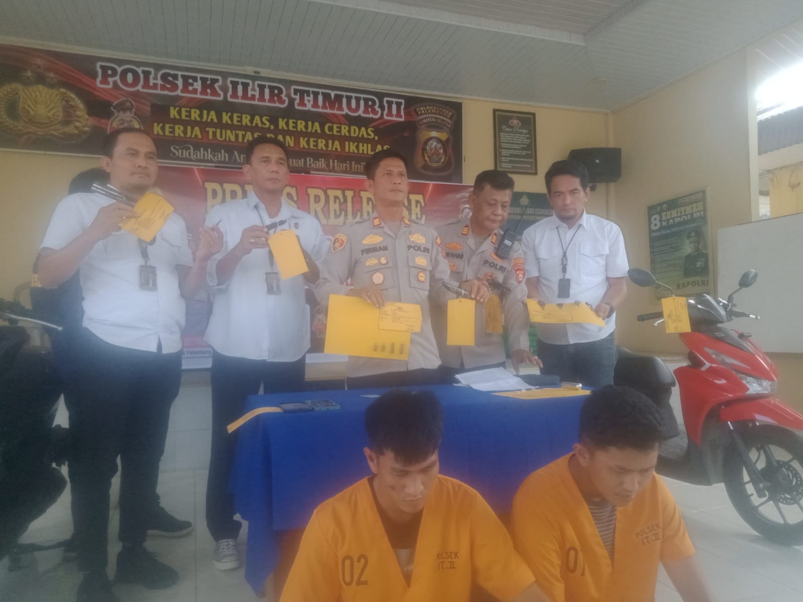 Residivis Curanmor dan TO Polisi Ditangkap, Sudah Beraksi Lebih dari 20 Kali di Palembang